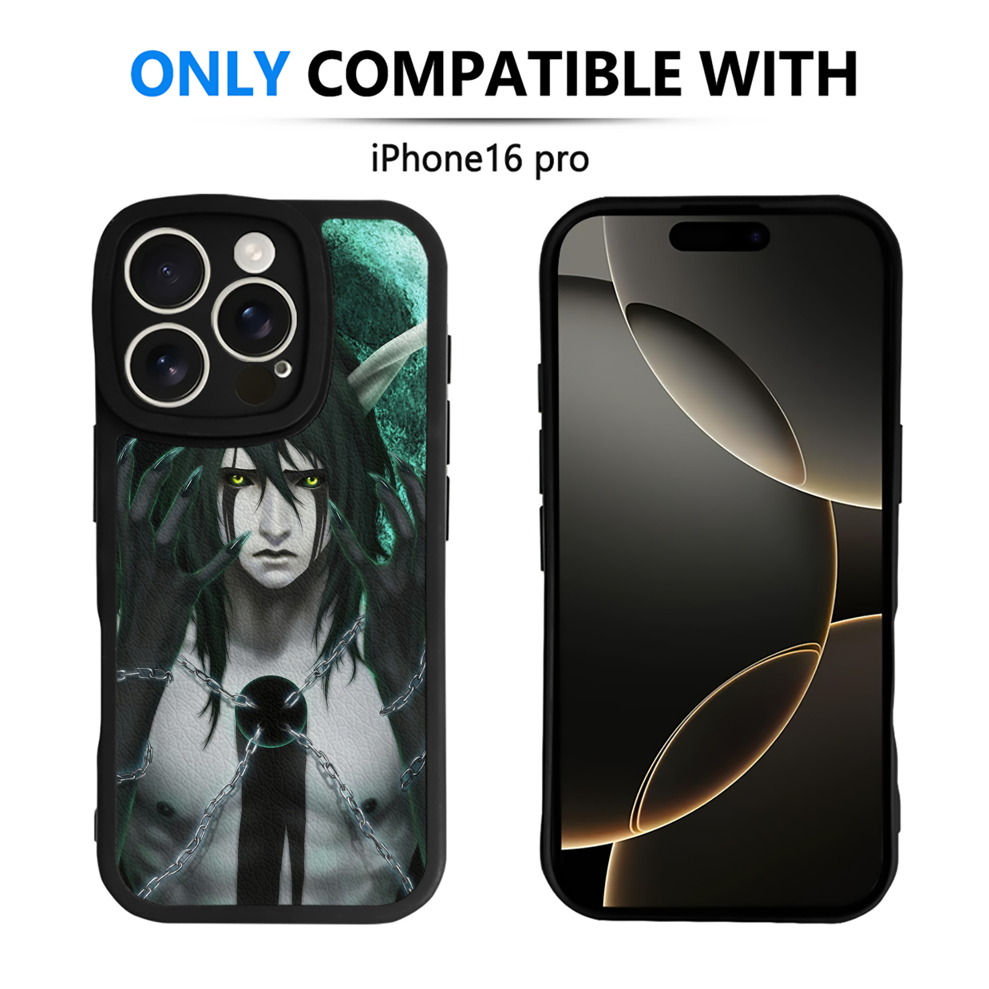 （画像用） ブリーチ BLEACH 【iPhone 16シリーズ対応】シリコンスマホケース（レザー調） 材質：シリコン